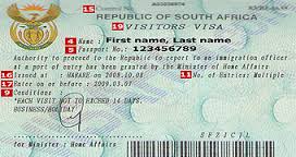 Visa Requirements for South Africa