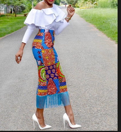 Stylish ankara skirts and plain blouse combo  The Guardian Nigeria News   Nigeria and World News  Sunday Magazine  The Guardian Nigeria News   Nigeria and World News