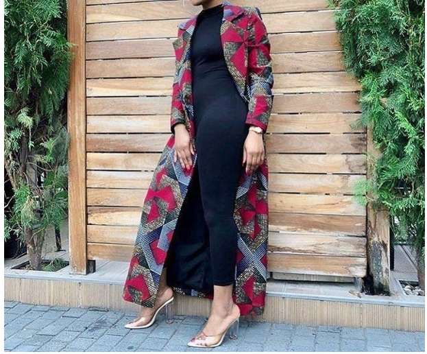 Ankara Long Jackets: 25 Hot styles for Ladies