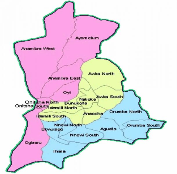 List of Local Governments in Anambra State Nigerian Finder