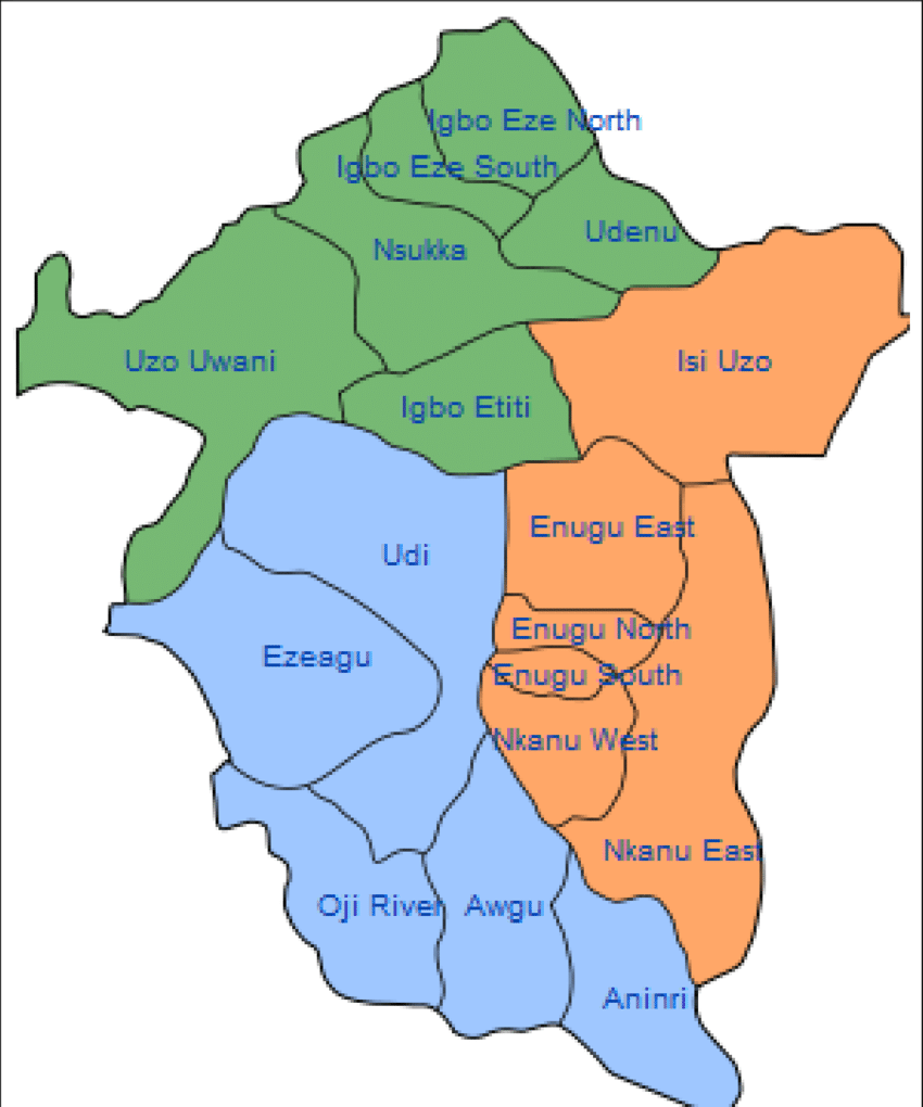 List of Local Governments in Enugu State