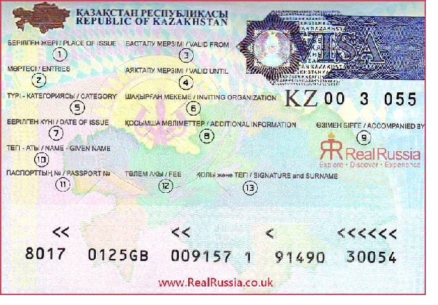 Kazakhstan Visa Requirements for Nigerians