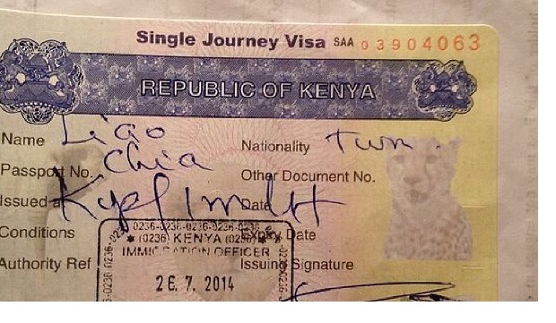 Kenya Visa General Requirements for Nigerians
