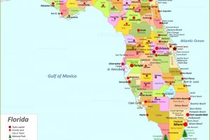 Get a Right Florida Maps over the Online From Ontheworldmaps Site
