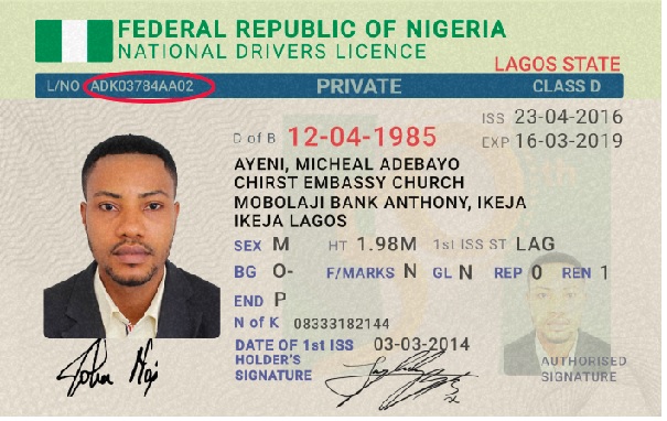 How to Verify a Nigerian Drivers' License